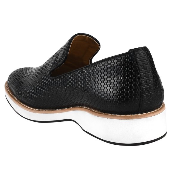 Denis Manmade Leather Casual Loafers main image 7